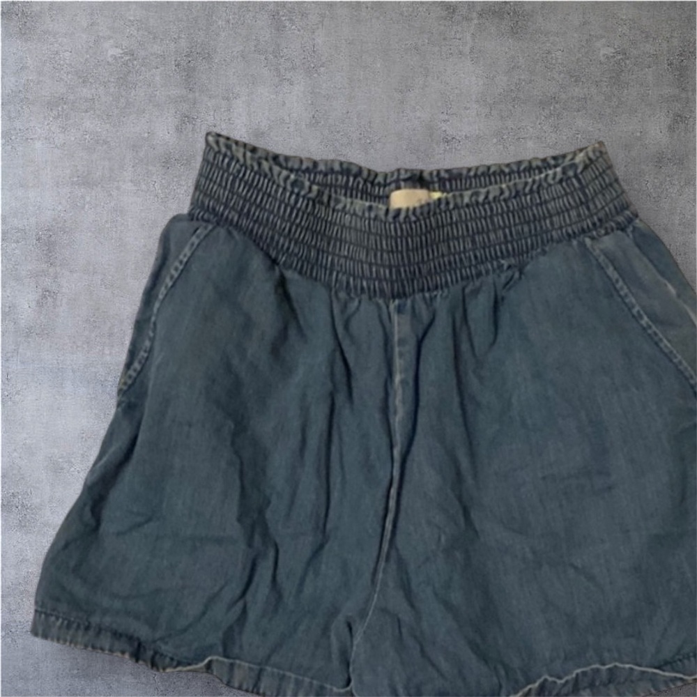 CCO Women's Blue Denim Shorts